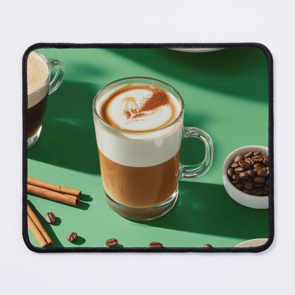 Item preview, Delicious coffee drinks on a table designed and sold by anytka.