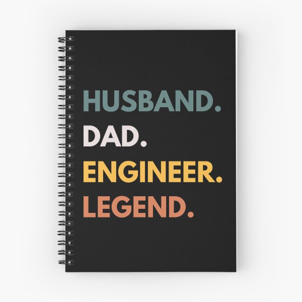 Item preview, Husband Dad Engineer Legend Funny Engineering Saying designed and sold by CuteLovelyDesigns.