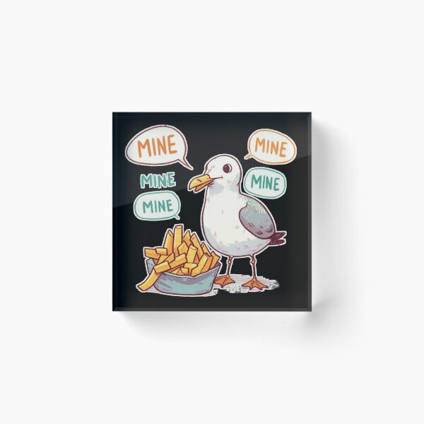 Aperçu de l'œuvre MOUETTES ET FRITES créée et vendue par carlarmes.