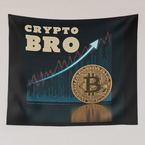 Item preview, crypto bro designed and sold by TEEJAMBOREE.