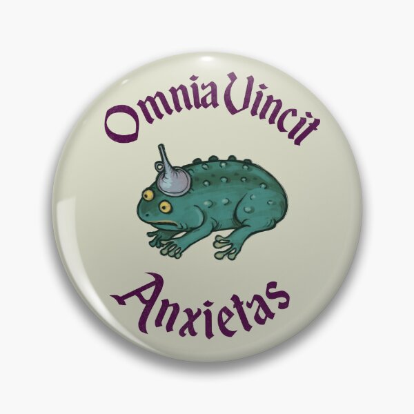 Item preview, Omnia Vincit Anxietas designed and sold by RiotsOfYore.