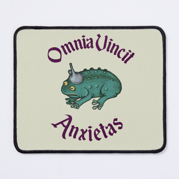 Item preview, Omnia Vincit Anxietas designed and sold by RiotsOfYore.