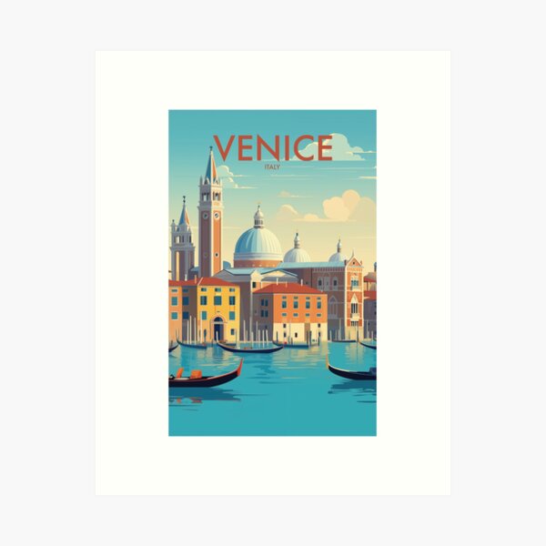 Item preview, VENICE designed and sold by MarkedArtPrints.