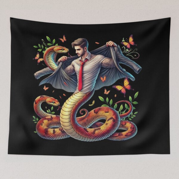 Item preview, A snake changes its clothes designed and sold by Shubatdesigns.