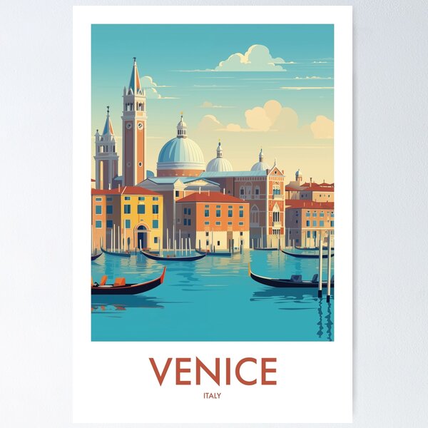 Item preview, VENICE designed and sold by MarkedArtPrints.