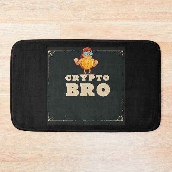 Item preview, crypto bro designed and sold by TEEJAMBOREE.