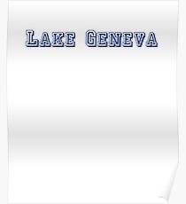 Lake Geneva Poster