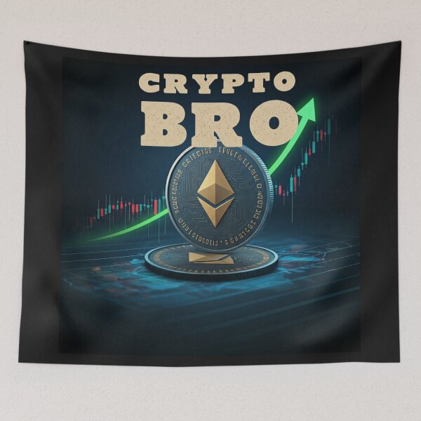 Item preview, crypto bro designed and sold by TEEJAMBOREE.