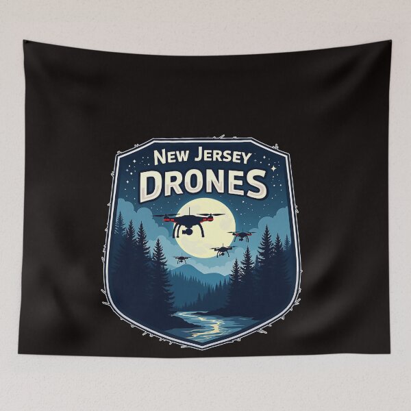 Item preview, New Jersey Drones December 2024 – Drone Sightings  designed and sold by BornBorn.