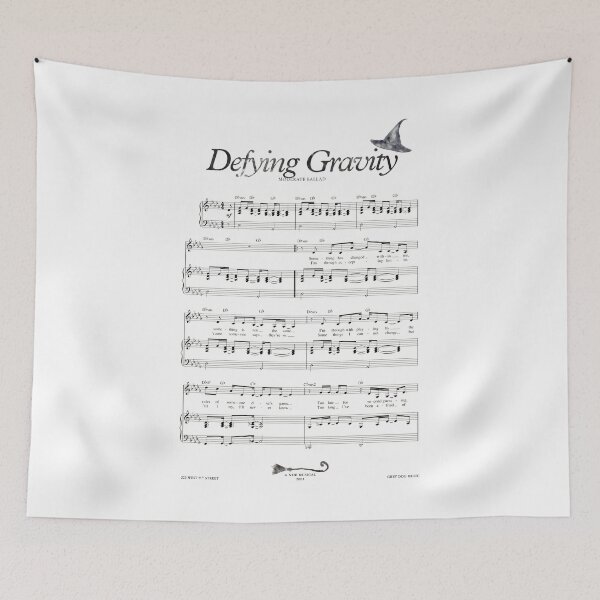 Item preview, Wicked Movie Sheet Music Poster designed and sold by DienesAngele.