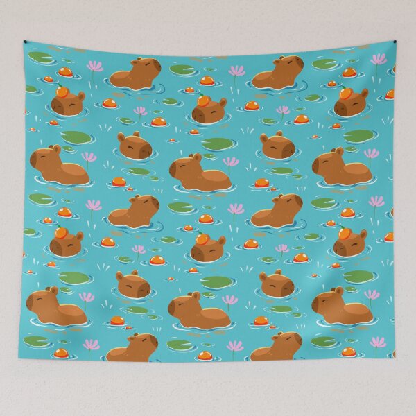 Item preview, Relaxing Capybara~ designed and sold by Rizkiss.