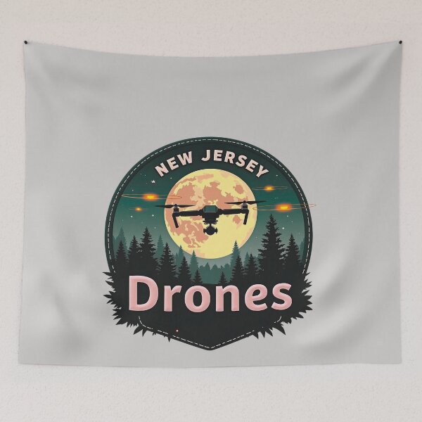 Item preview,  of New Jersey Drones December 2024 – Drone Sightings  designed and sold by BornBorn.