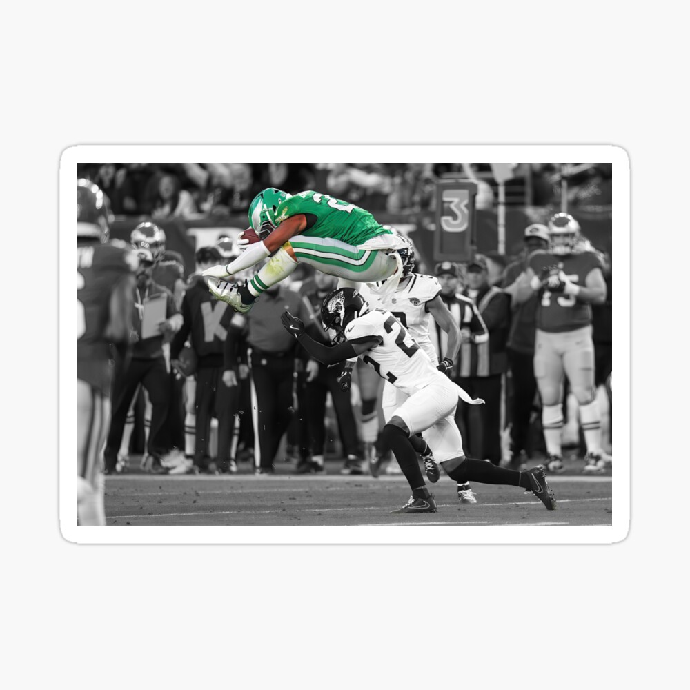 Saquon Barkley Football Poster
