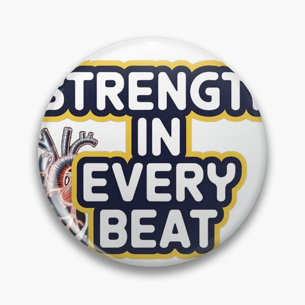 Item preview, Modern Glowing Heartbeat Design with Strength-Inspired Typography designed and sold by Samgfxt-shirt.