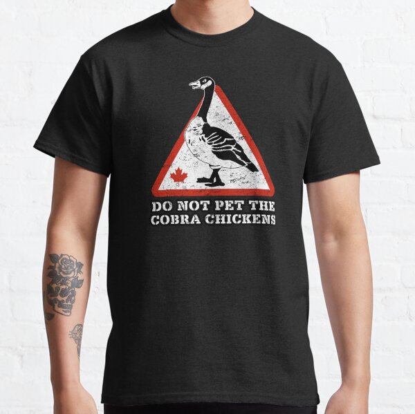 Item preview, Funny Canada Goose Warning - Cobra Chickens designed and sold by Office Geek Shop.