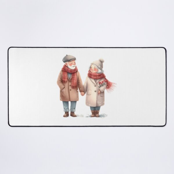 Item preview, A0592 Golden Years of Love – Elegant Collectible Figurine, Perfect Gift for Couples, Timeless Symbol of Love and Togetherness designed and sold by angieart68.