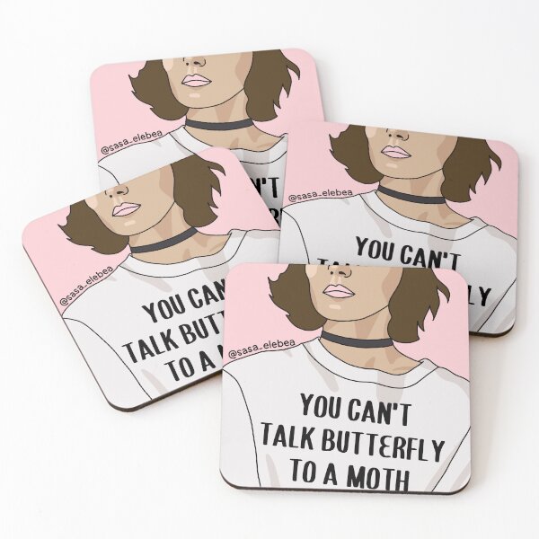 Item preview, You can't talk butterfly to a moth by Sasa Elebea designed and sold by Sabrina Brugmann.
