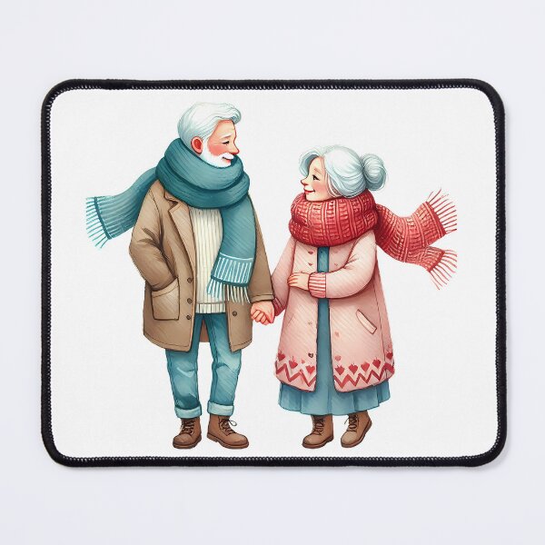 Item preview, A0592 Golden Years of Love – Elegant Collectible Figurine, Perfect Gift for Couples, Timeless Symbol of Love and Togetherness designed and sold by angieart68.
