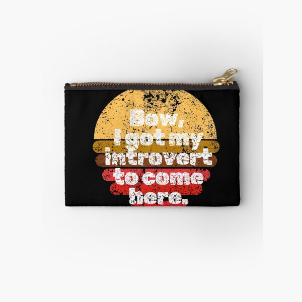 Item preview, Bow, I got my introvert to come here. Destressed Font Retro Sunset designed and sold by InsanelyD.