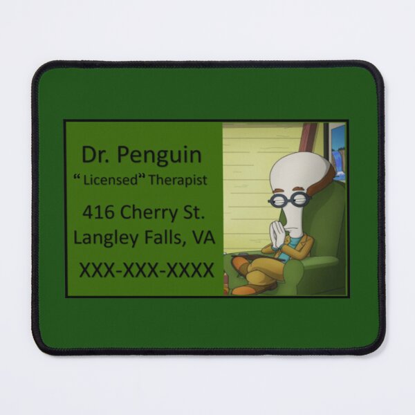 Item preview, Dr. Penguin designed and sold by madilynmarin.