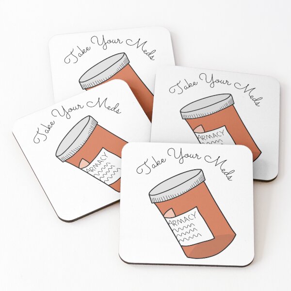 Item preview, Take Your Meds, Orange bottle  designed and sold by TalitaArte.