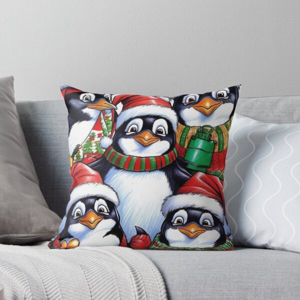 Item preview, Penguin Christmas memes  designed and sold by ShopTwentyFour.