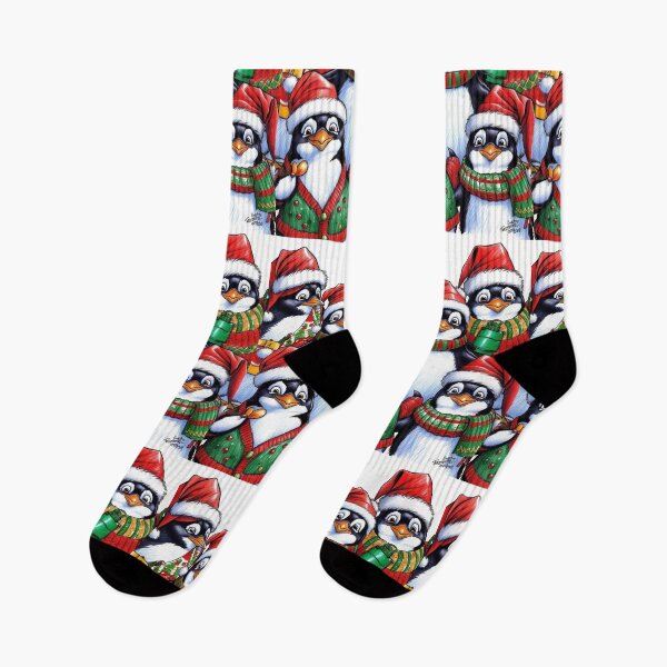 Item preview, Penguin Christmas memes  designed and sold by ShopTwentyFour.
