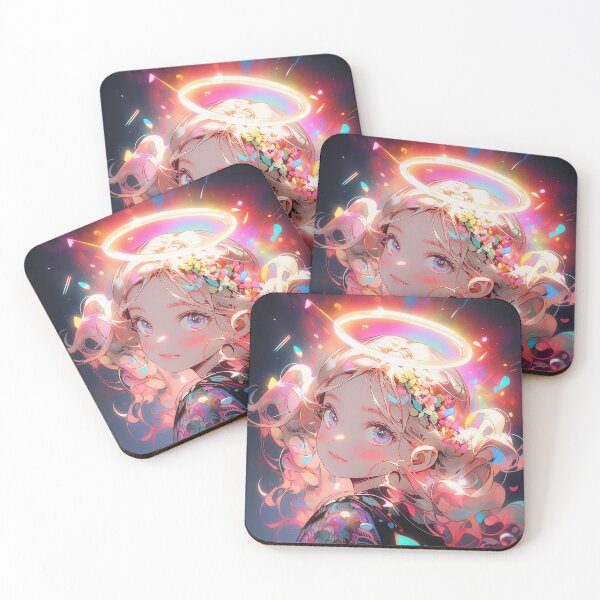 Item preview, Neon Punk Angelic Anime Girl designed and sold by bubblegoth.