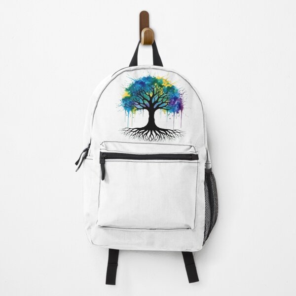 Item preview, Colorful Tree of Life Watercolor Art designed and sold by ZetaDream.