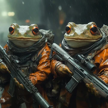 Aperçu de l'œuvre Reconnaissance Ribbit de AtomTheopolis