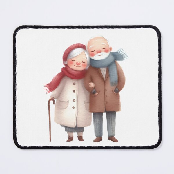 Item preview, A0592 Golden Years of Love – Elegant Collectible Figurine, Perfect Gift for Couples, Timeless Symbol of Love and Togetherness designed and sold by angieart68.