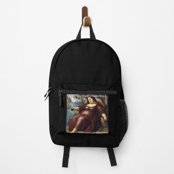 Item preview, Body Positive Resting Mona Lisa, Funny motivational quote. designed and sold by Shoot-The-Moon.