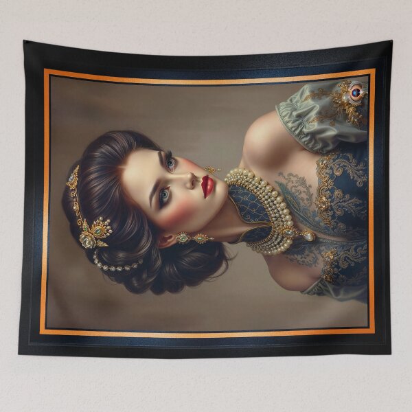 Item preview, Exquisite Glamour Portrait Of The Elegant Beauty Lady Gianna Captivating AI Concept Art by Xzendor7 designed and sold by Xzendor7 Digital Art Creations.