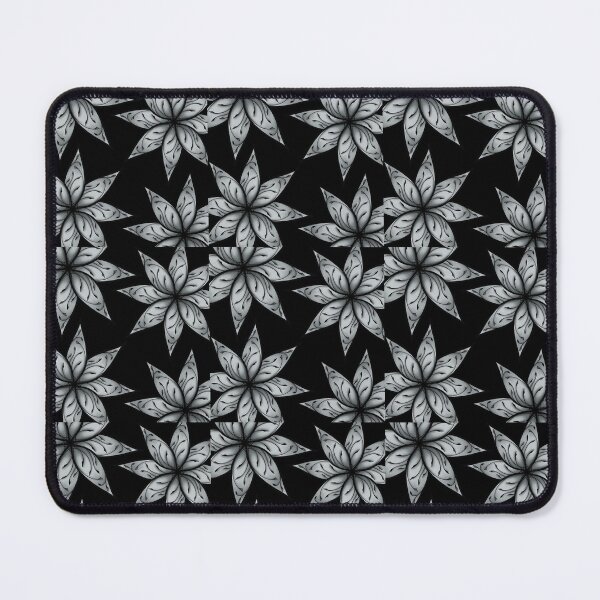 Item preview, Star Floral in Gray designed and sold by lezell.