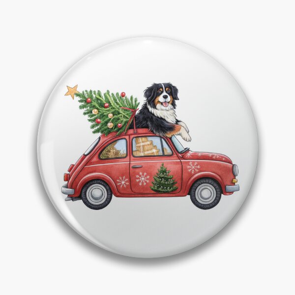 Item preview, Bernese Mountain Christmas designed and sold by iPrintPaws.