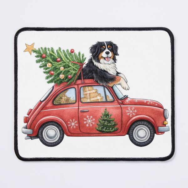 Item preview, Bernese Mountain Christmas designed and sold by iPrintPaws.