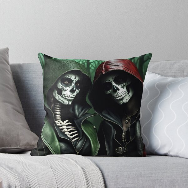 Aperçu de l'œuvre Couple de squelettes sympas créée et vendue par GothicRubette.