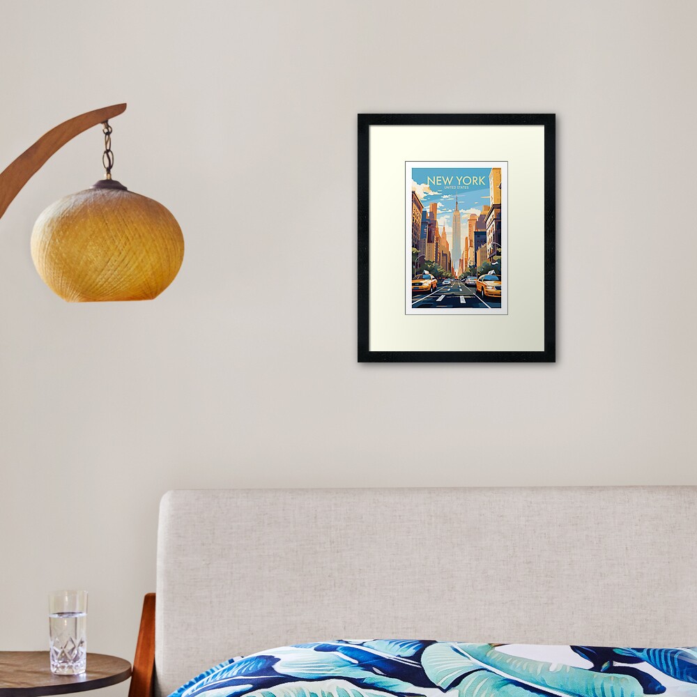 Item preview, Framed Art Print designed and sold by MarkedArtPrints.