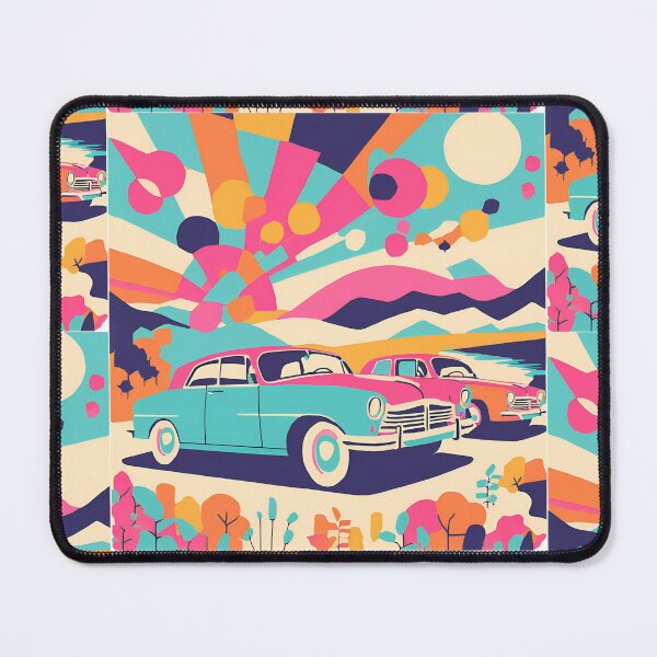 Item preview, Retro Modern Vintage Sweet Kawaii Sports Cars designed and sold by stxaris.