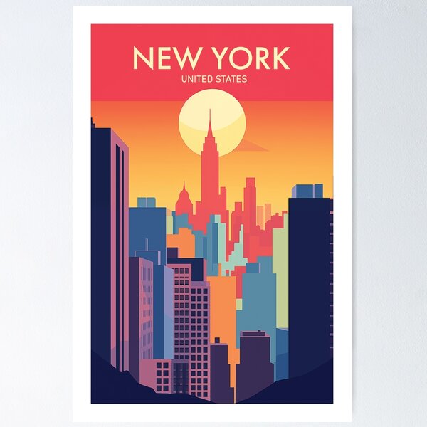 Item preview, NEW YORK designed and sold by MarkedArtPrints.
