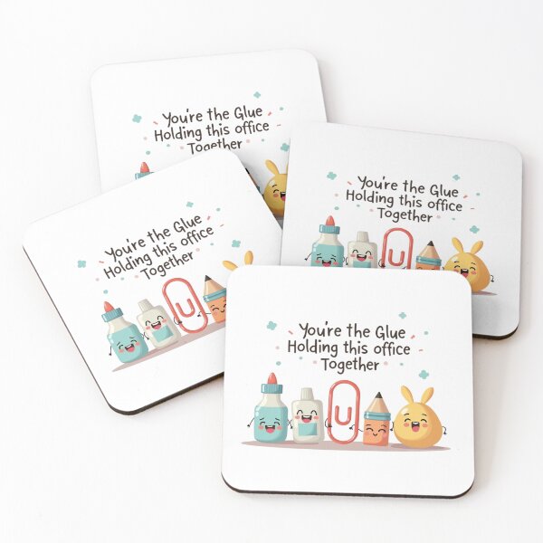 Item preview, You’re the Glue Holding This Office Together designed and sold by MagicWander.