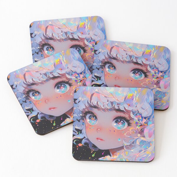 Item preview, Dreamy Surreal Pastel Anime Girl designed and sold by bubblegoth.