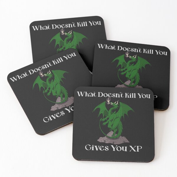Item preview, What Doesn't Kill You Gives You XP designed and sold by ArtitudePrintLb.