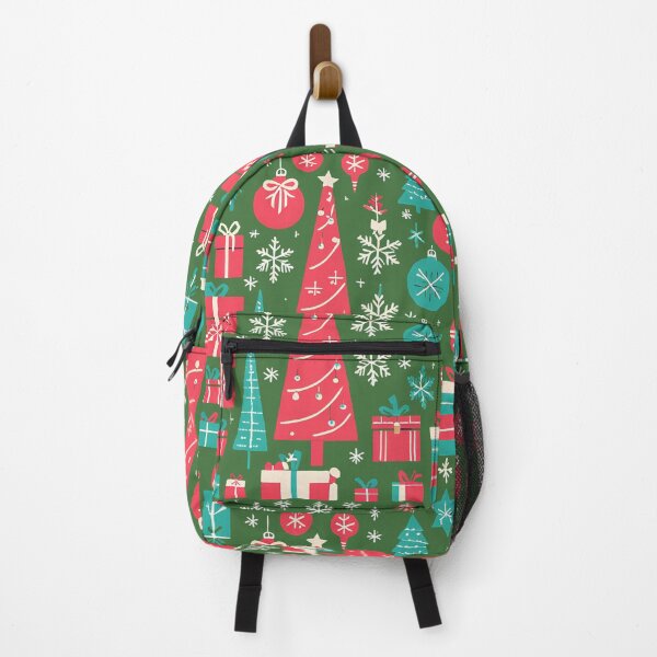 Item preview, Vibrant Christmas Theme in Colorful Prints and Shapes Tree Presents Baubles designed and sold by stxaris.