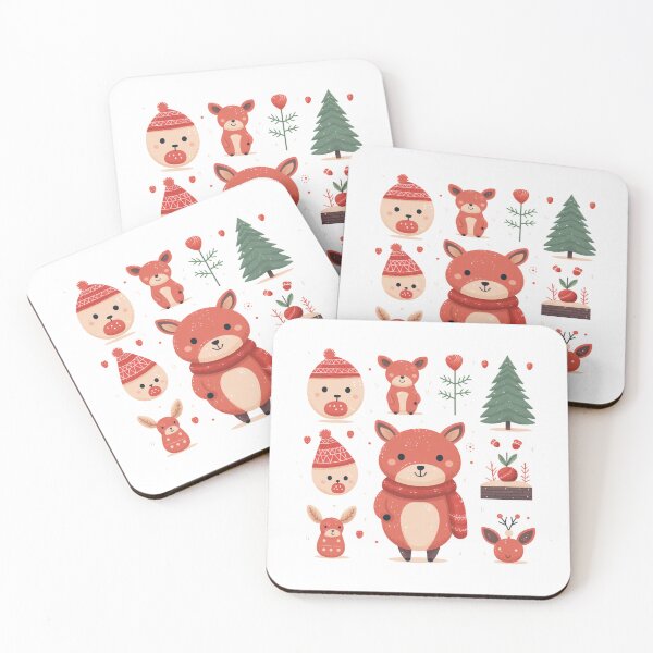 Item preview, Adorable Christmas Icons Collection – Festive Coffee Mugs, Stationery, Wall Art & Shirts for Holiday Cheer! designed and sold by Ignorant-Artist.