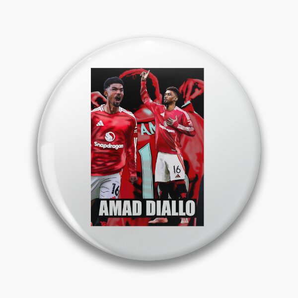 Item preview, Amad Diallo: Bold Black Heroic Design designed and sold by GrizzlyCollective.