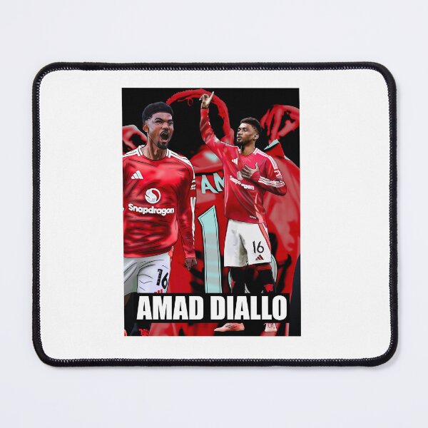 Item preview, Amad Diallo: Bold Black Heroic Design designed and sold by GrizzlyCollective.