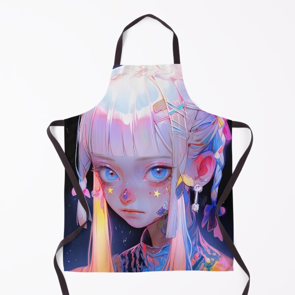 Item preview, Pastel Starry Anime Girl designed and sold by bubblegoth.