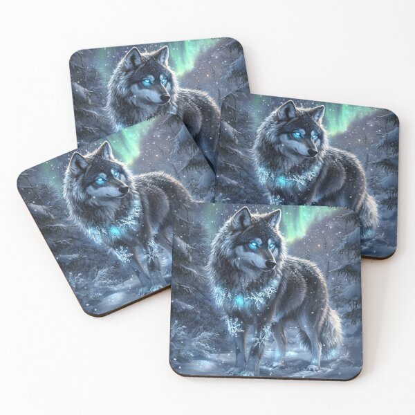Item preview, Moonlit Majesty: The Frosted Wolf designed and sold by ArctiveStudio.