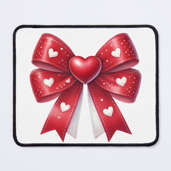 Item preview, A0594 Valentine's Day Bow Clip Art – Cute Heart Bow Graphics, Perfect for Valentine's Designs, Cards, Invitations, and Creative Projects designed and sold by angieart68.